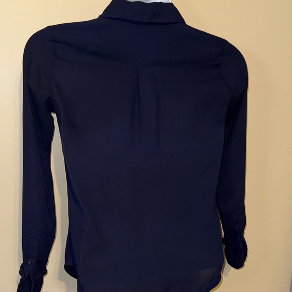 Banana Republic Dark Blue Button Down Shirt - Picture 7 of 11